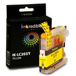 Brother LC203Y Compatible Ink Yellow Cartridge