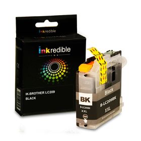 Brother LC209BK Compatible Black Ink Cartridge