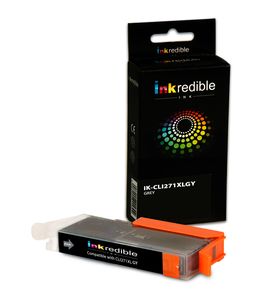 Canon CLI-271XLGY 0340C001 Compatible Grey Ink Cartridge
